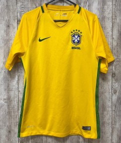 Dry Fit Authentic 2016 Brasil Football Jersey
