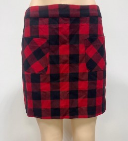 Divided Mini Skirt